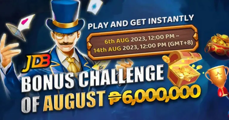JDB Bonus Challenge of August